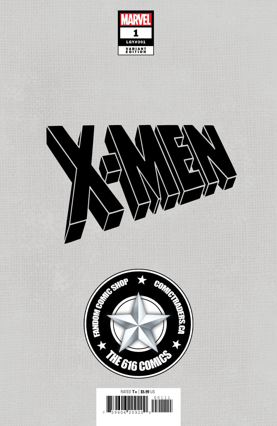 X-MEN #1 NM LOBOS 616 TRADE DRESS VARIANT A PSYLOCKE LTD 3000