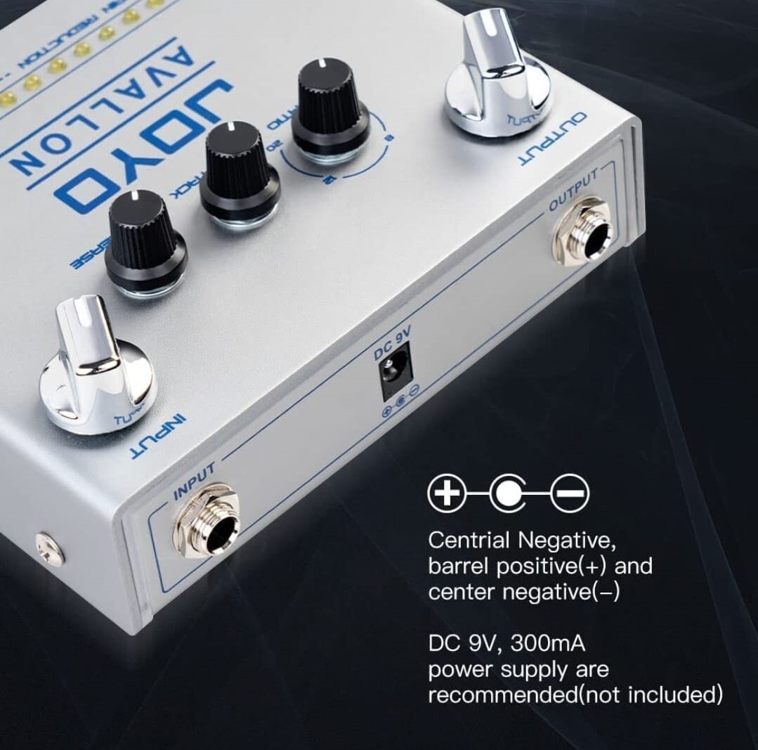 Compressor Effect Pedal with Precise Compression Knobs Adjusting Independent for