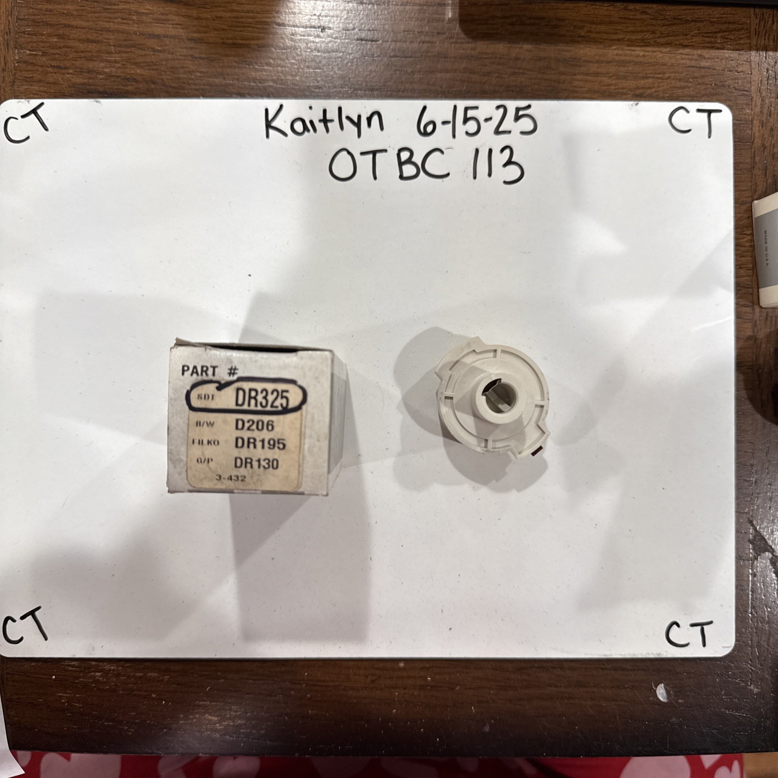 Buick GMC Cadillac Distributor Rotor Electronic Ignition STANDARD DR-325