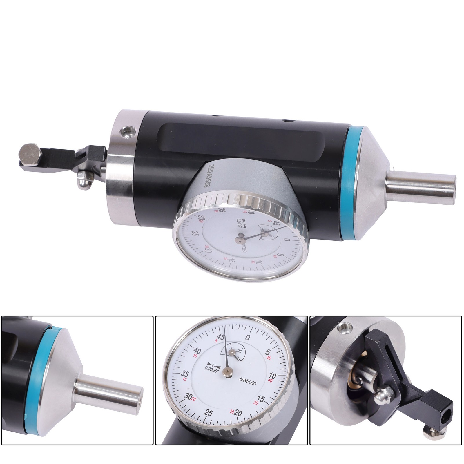 0.0005"Coaxial Centering Indicator Set Co-Ax Precision Milling Machine Test Dial