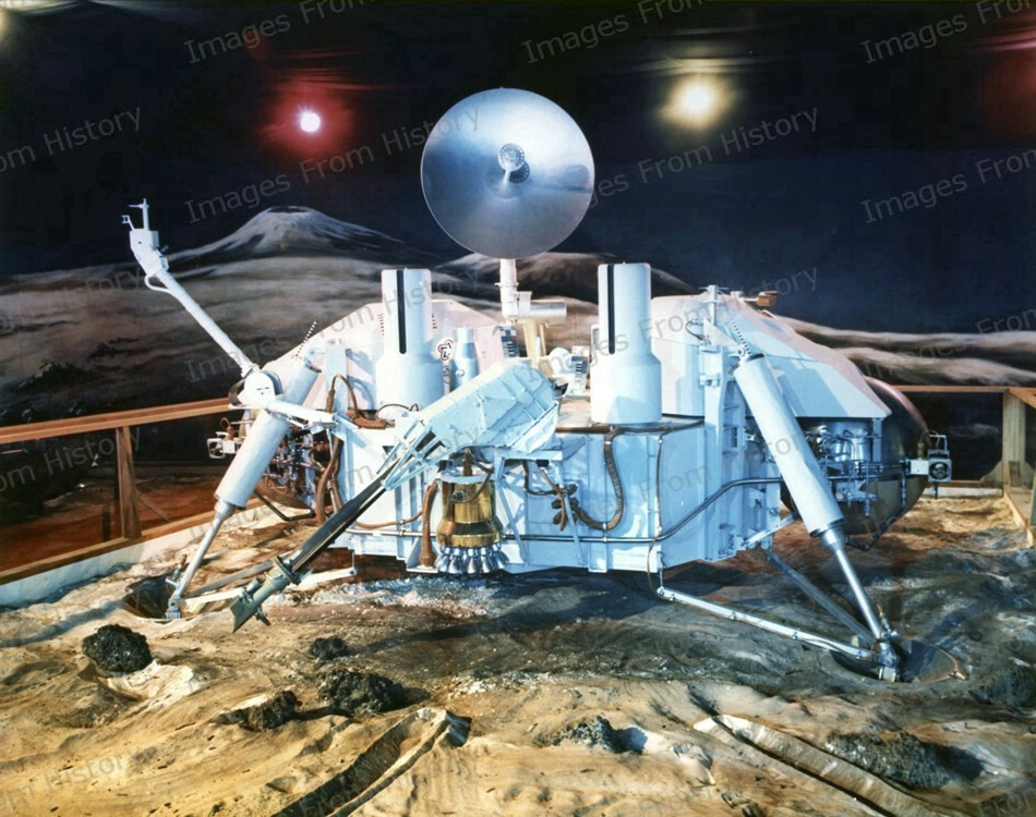 8x10 Print NASA Artist's Rendition Viking Lander Space Probe Mars #5502288
