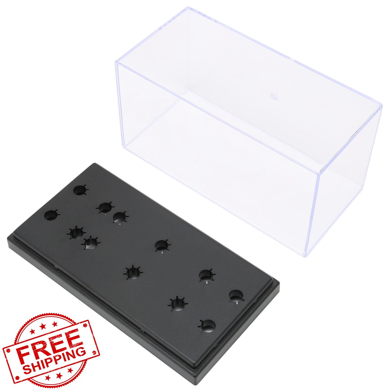 Phono Headshell Cartridge Keeper Storage Box Display Stand