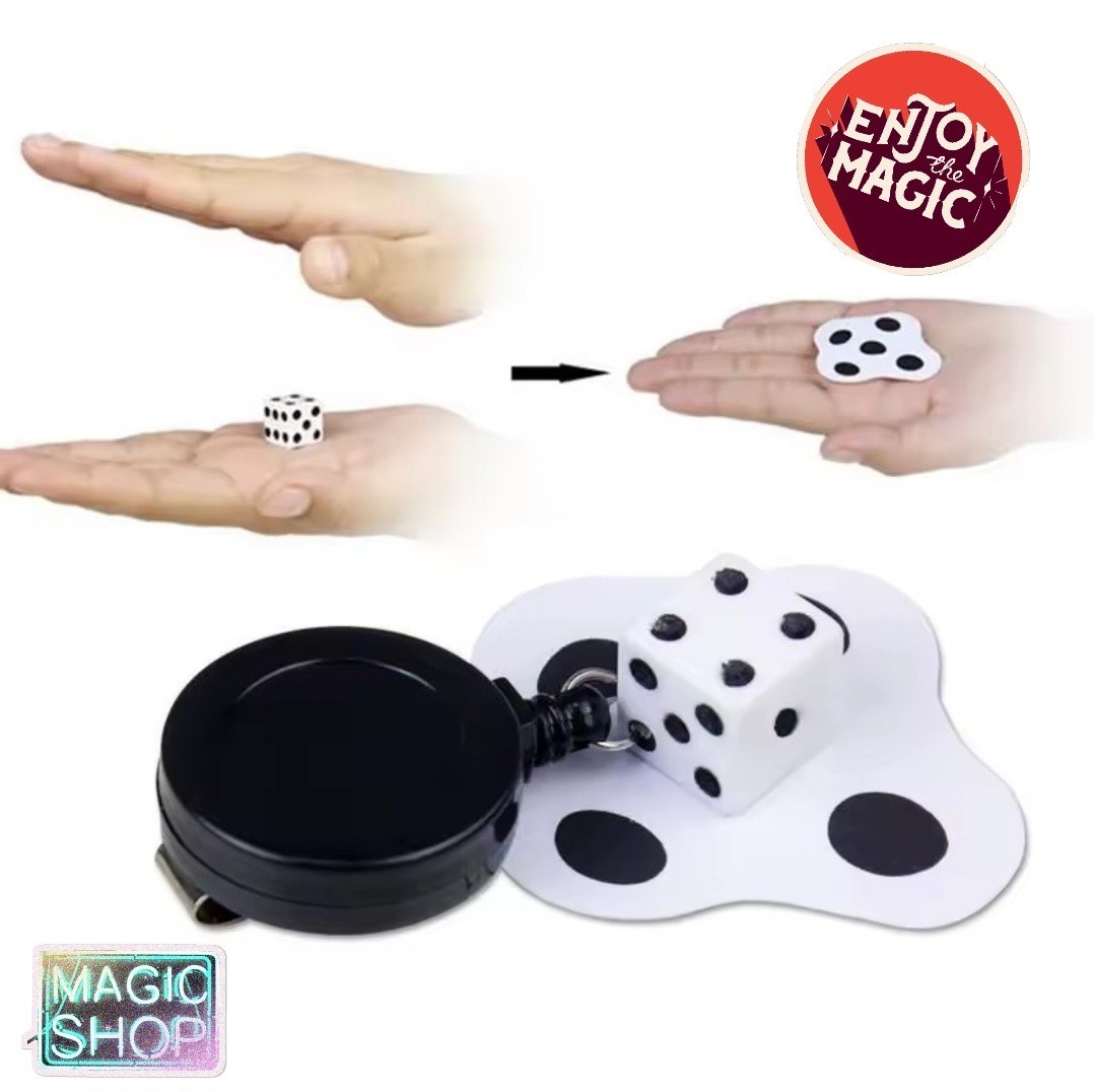 Flat Dice Magic Trick Self Working Illusion Easy to learn Amazing to Perform