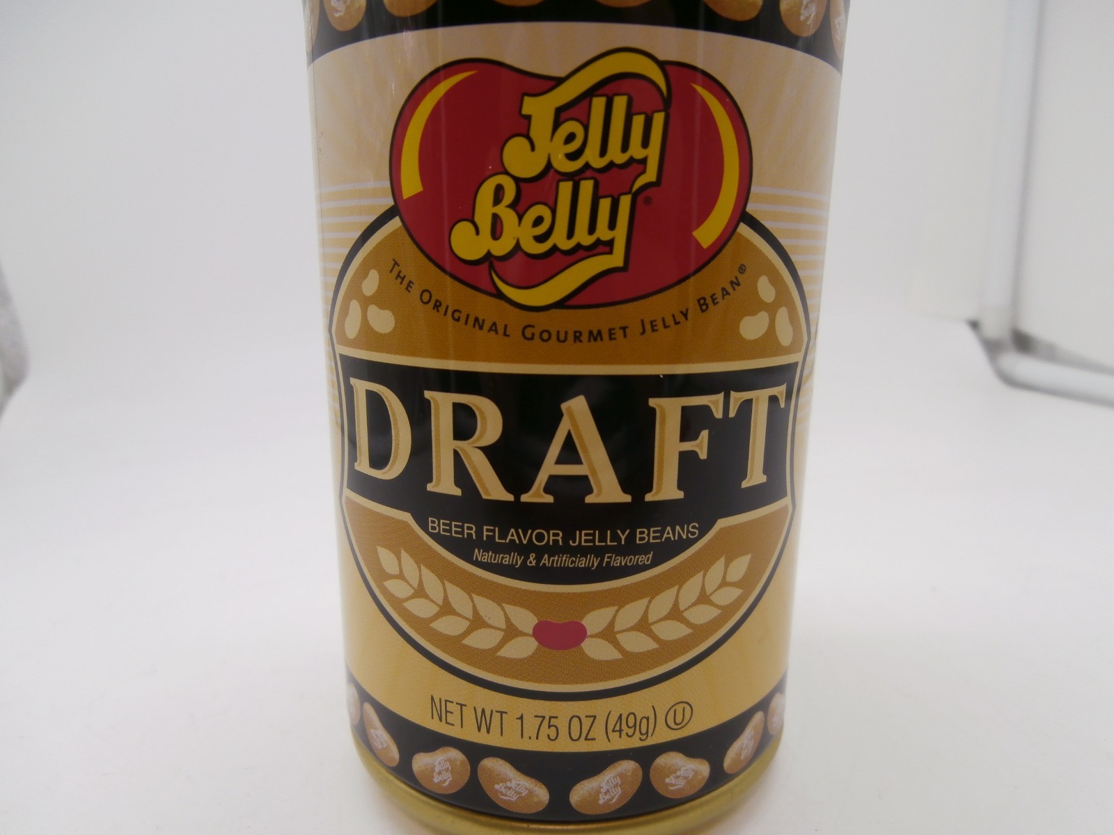 Jelly Belly Draft Beer Flavored Jelly Bean Tin Can (empty)