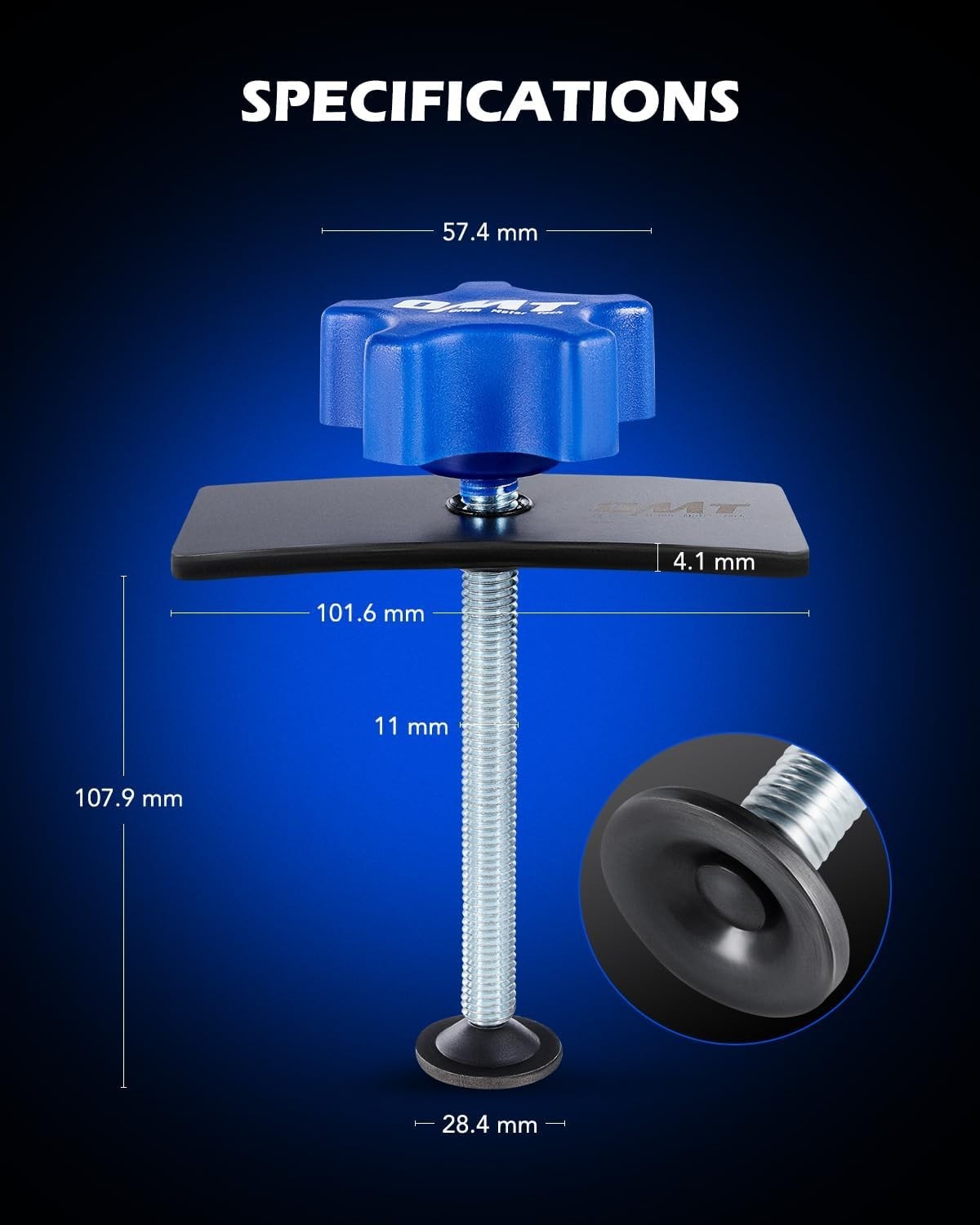 Effortless Brake Piston Compressor Tool: Heavy-Duty Design for Easy Maintenance