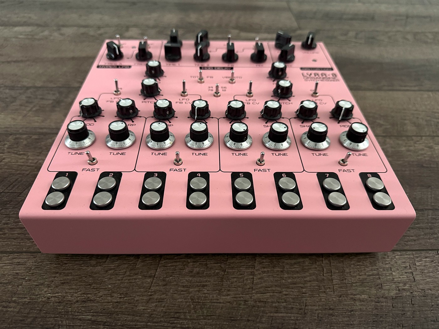 SOMA Laboratory Lyra-8 Desktop Synthesizer : Mint Condition : Pink