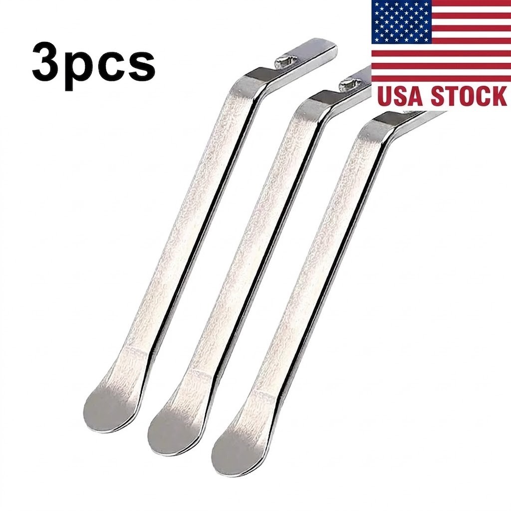 3Pcs Bicycle Tire Lever Premium Hardened Stainless Steel Levers to Repair Bike