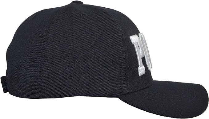 Police Hat Baseball Cap,One Size Black