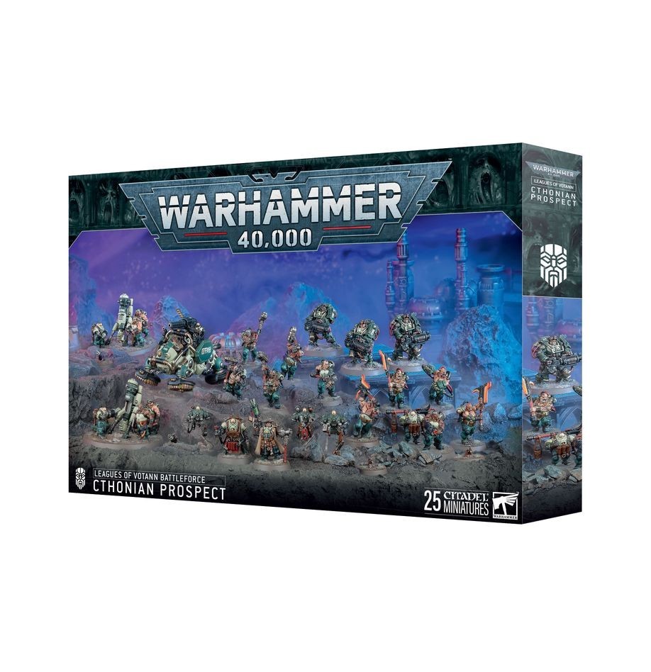 ⚔️WARHAMMER 40K - LEAGUES OF VOTANN BATTLEFORCE - CTHONIAN PROSPECT - NIB⚔️