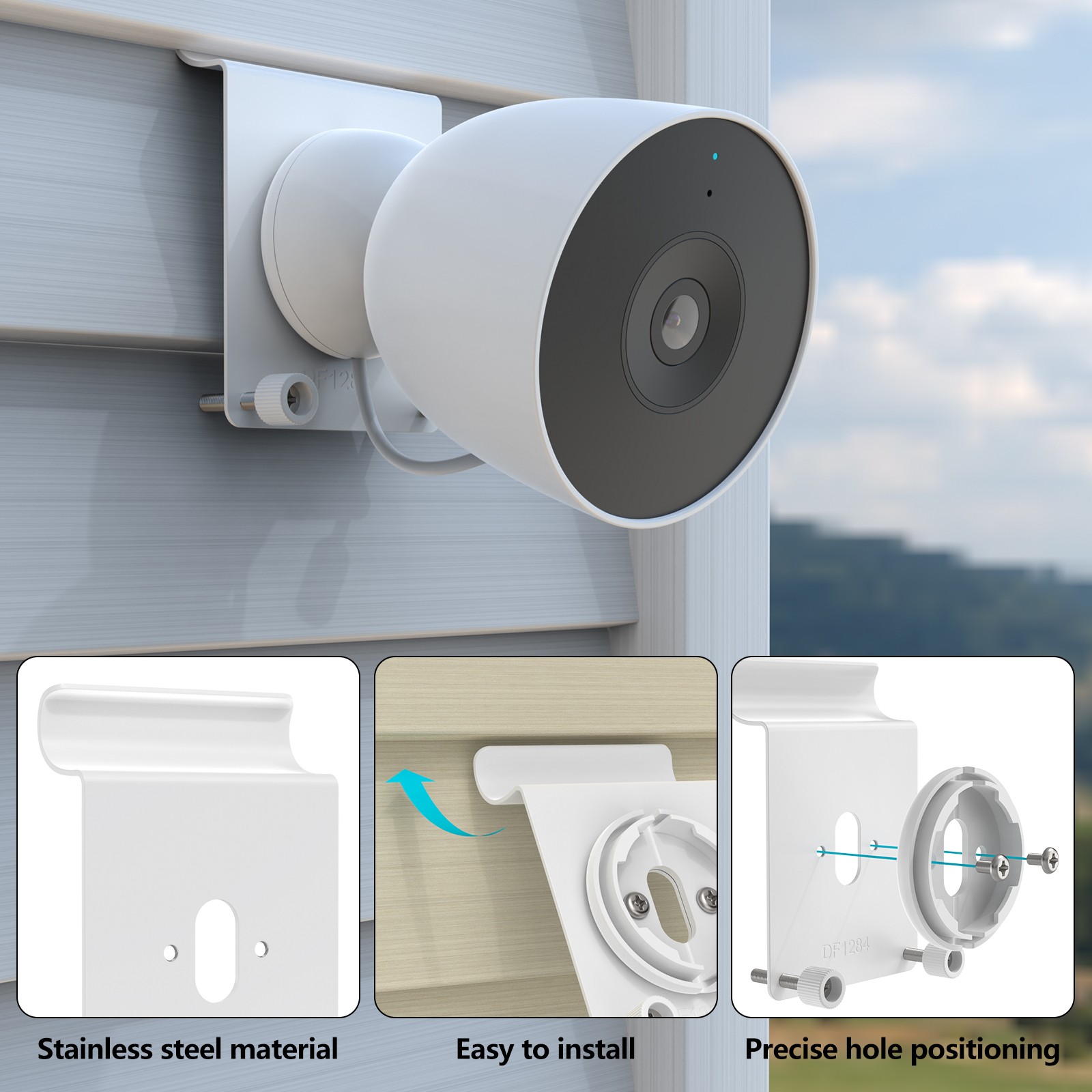 Grid board Mount for Google Nest Cam Outdoor (Wired, 2nd Gen)
