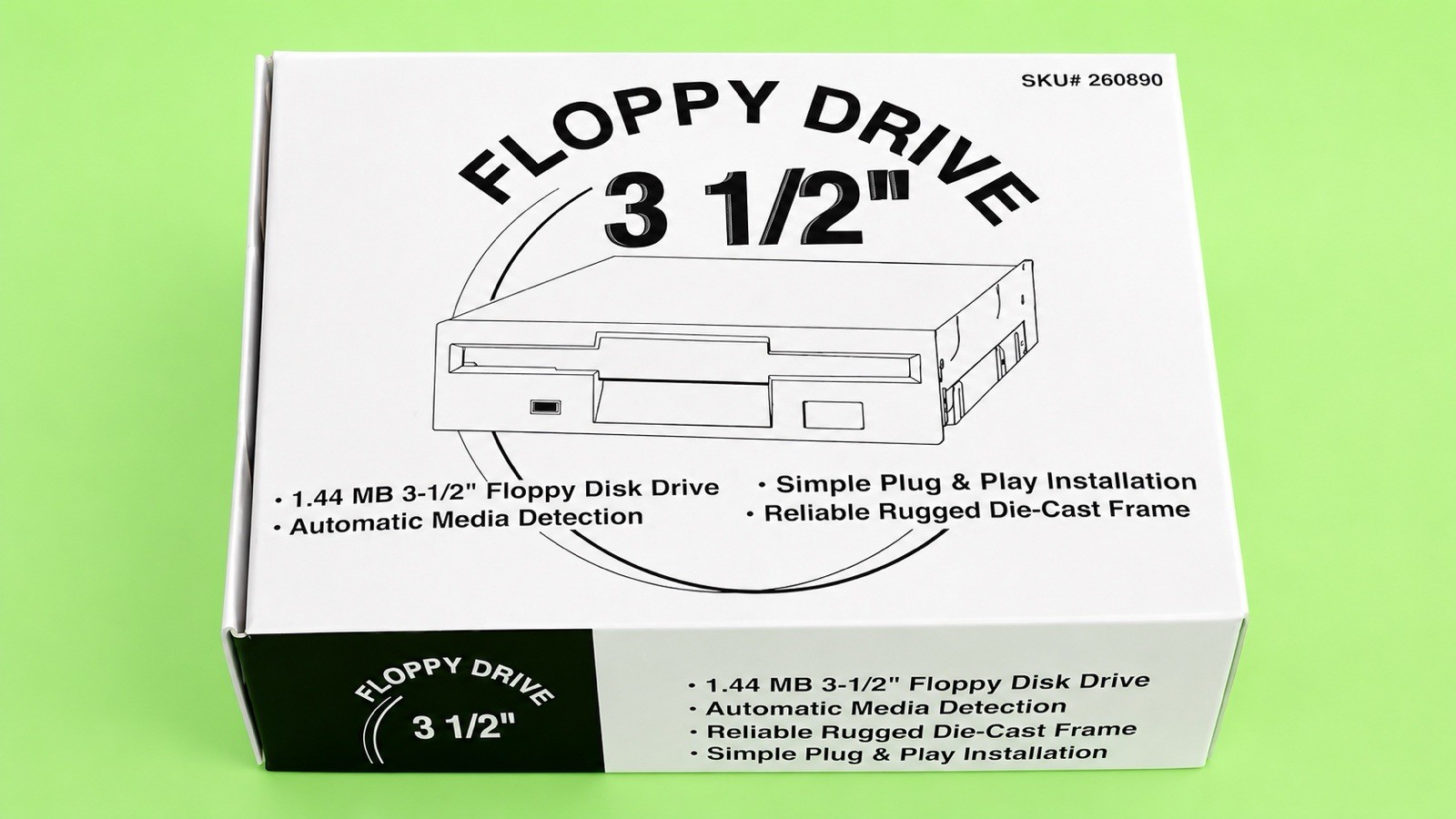 3.5" Internal Floppy Drive New Factory Original SKU#260890 COMP USA