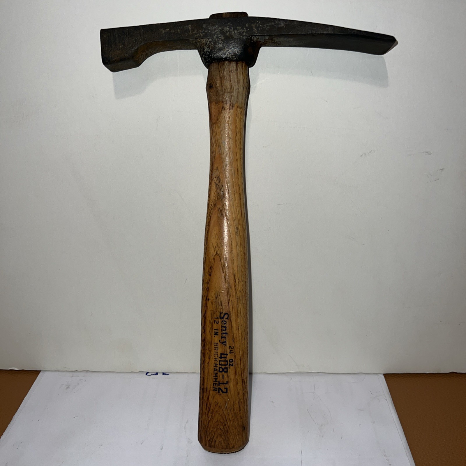 Vintage Sentry Brick Hamme 24oz.  408-12   Rock Brick Stone Mason’s Hammer