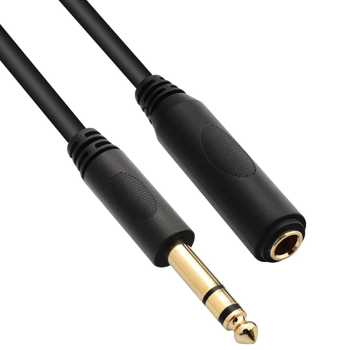 1/4 Extension Cable 20 ft, Headphone Extension Cable Quarter inch TRS Male to...