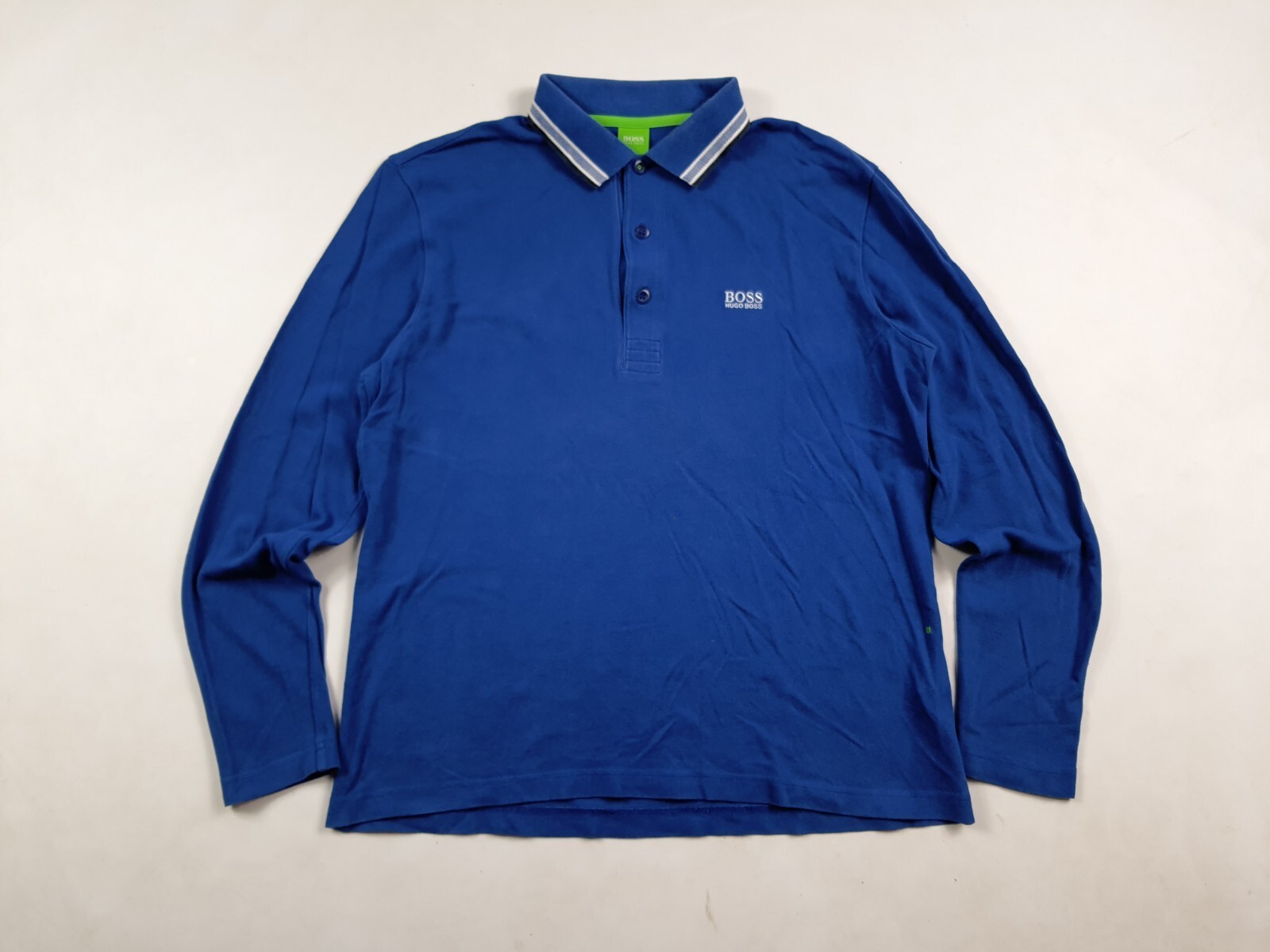 Hugo Boss HB  Polo T-Shirt Men   long Sleeve size  S Small