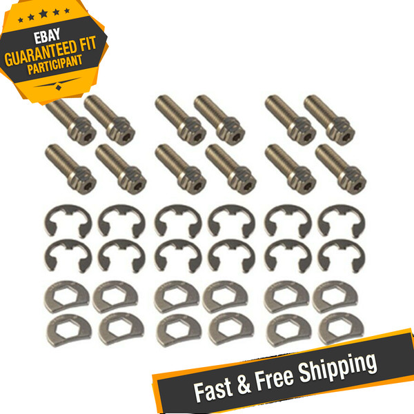 Stage 8 8911A Header Bolt Kit (1-inch bolt) for Small Block Chevrolet