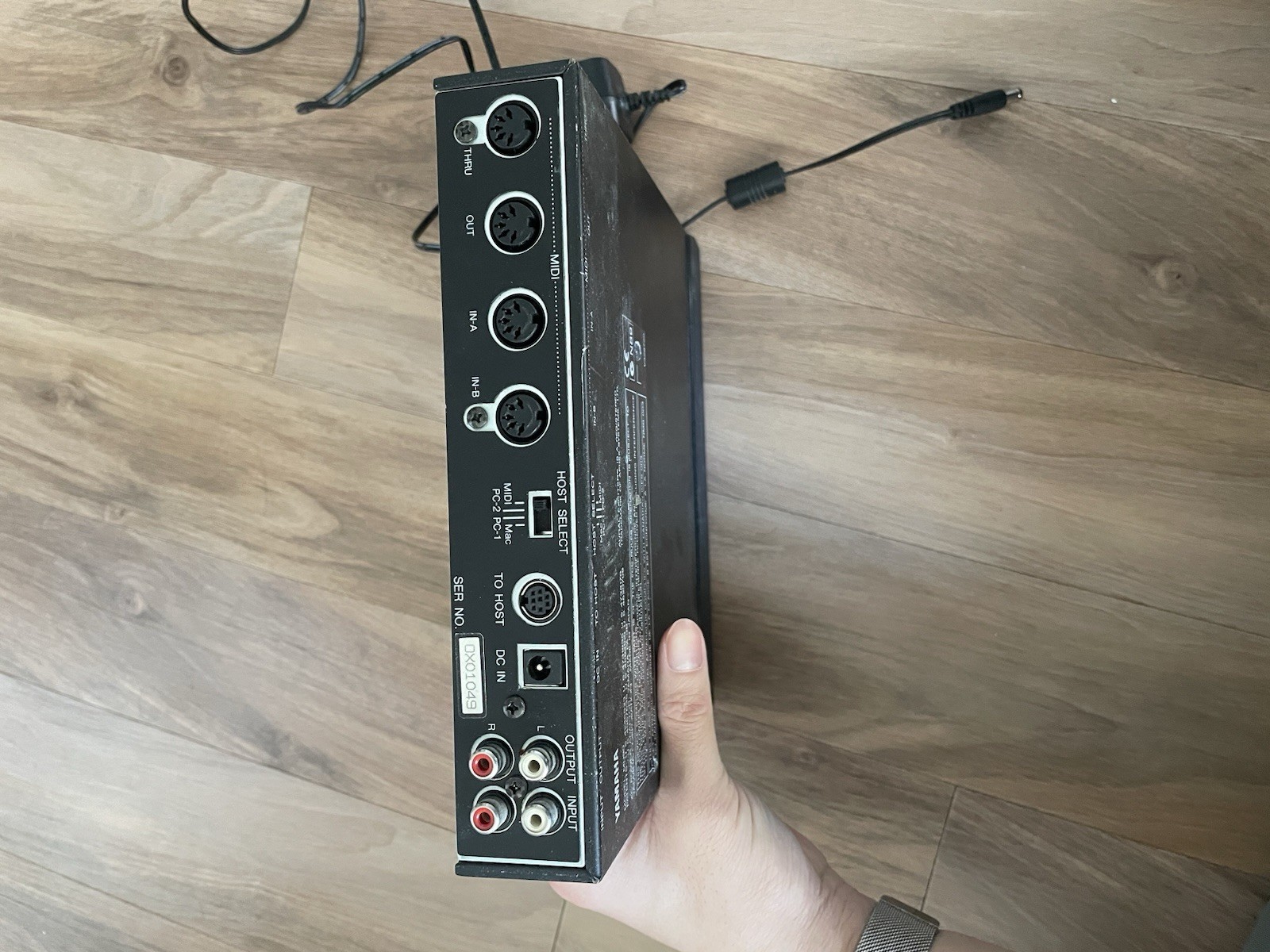 Yamaha Mu90 Tone Generator Synthesizer Midi
