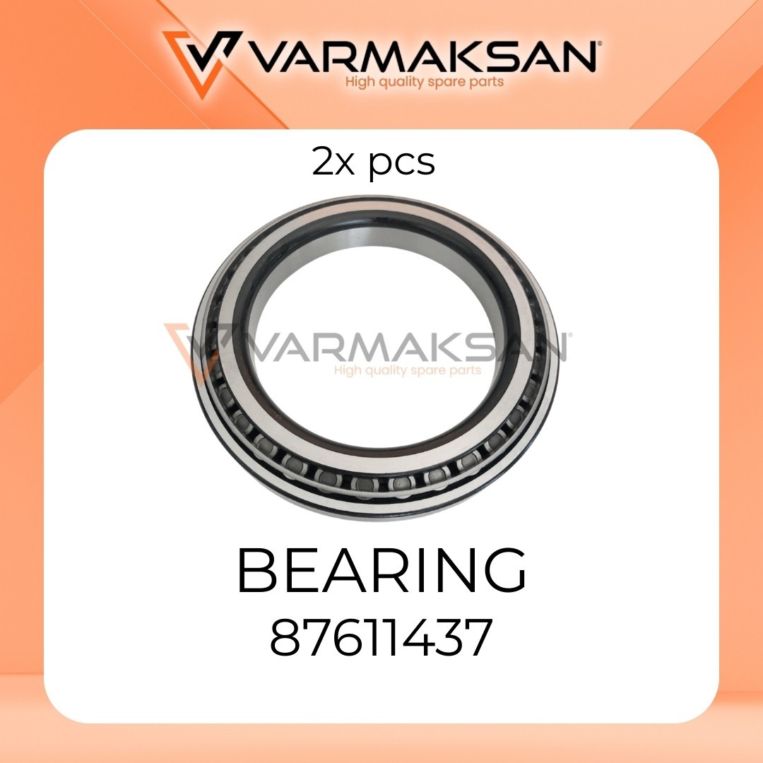 NEW CNH 87611437 BEARING PACK OF 2 / CNH 87611437 TAPER ROLLER - 2x PCS