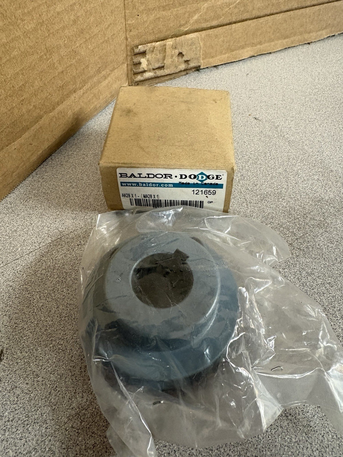 Dodge 121659 AS28X1 FHP Sheave 5 EB Groove Pulley S10