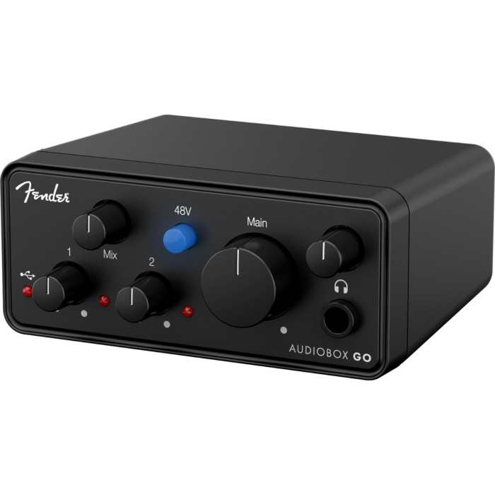 Fender AudioBox GO | 2x2 USB-C Audio Interface | Compact Mobile Recording