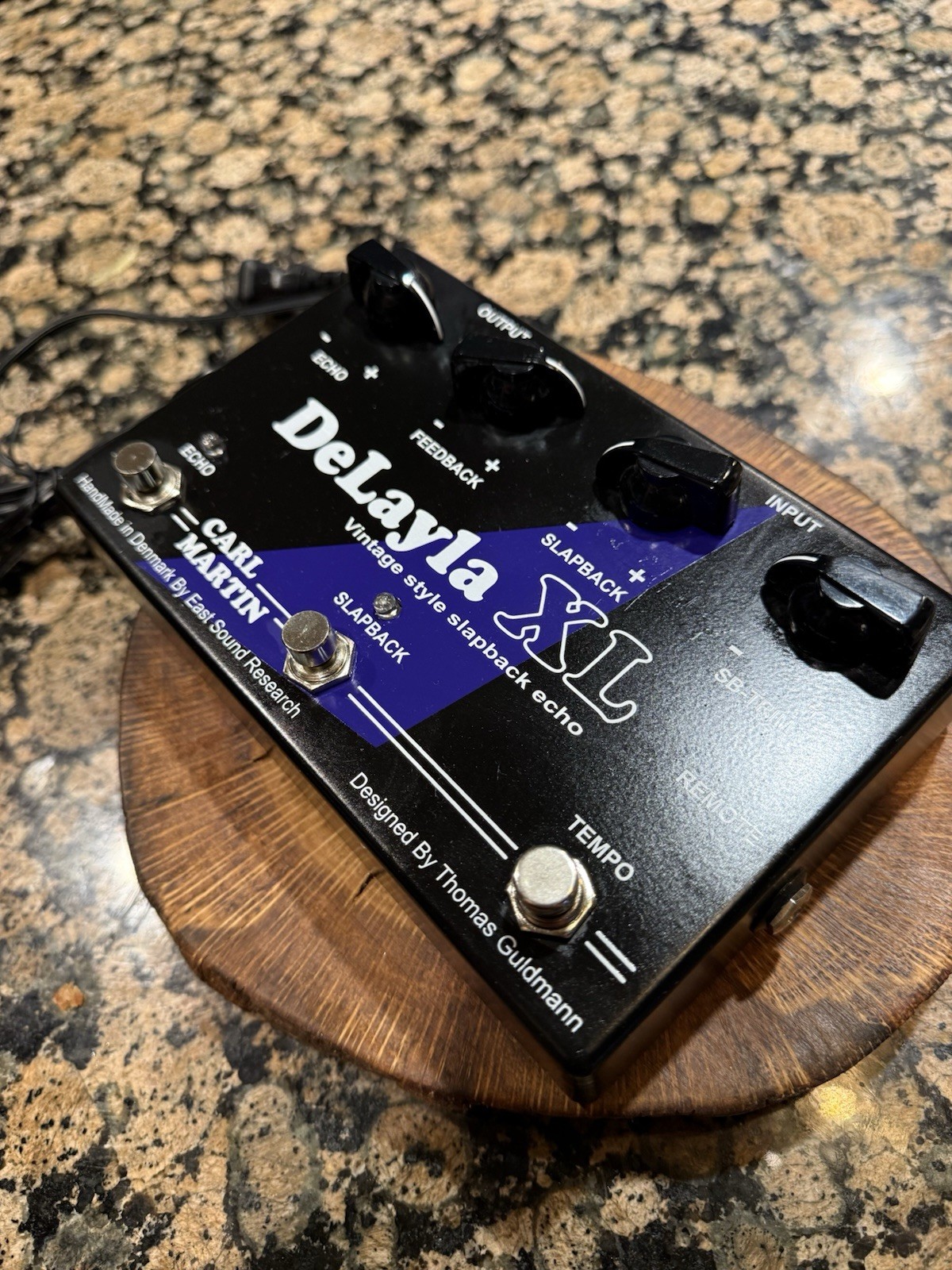 Carl Martin Delayla XL Dual Head Delay Echo Guitar Effects Pedal