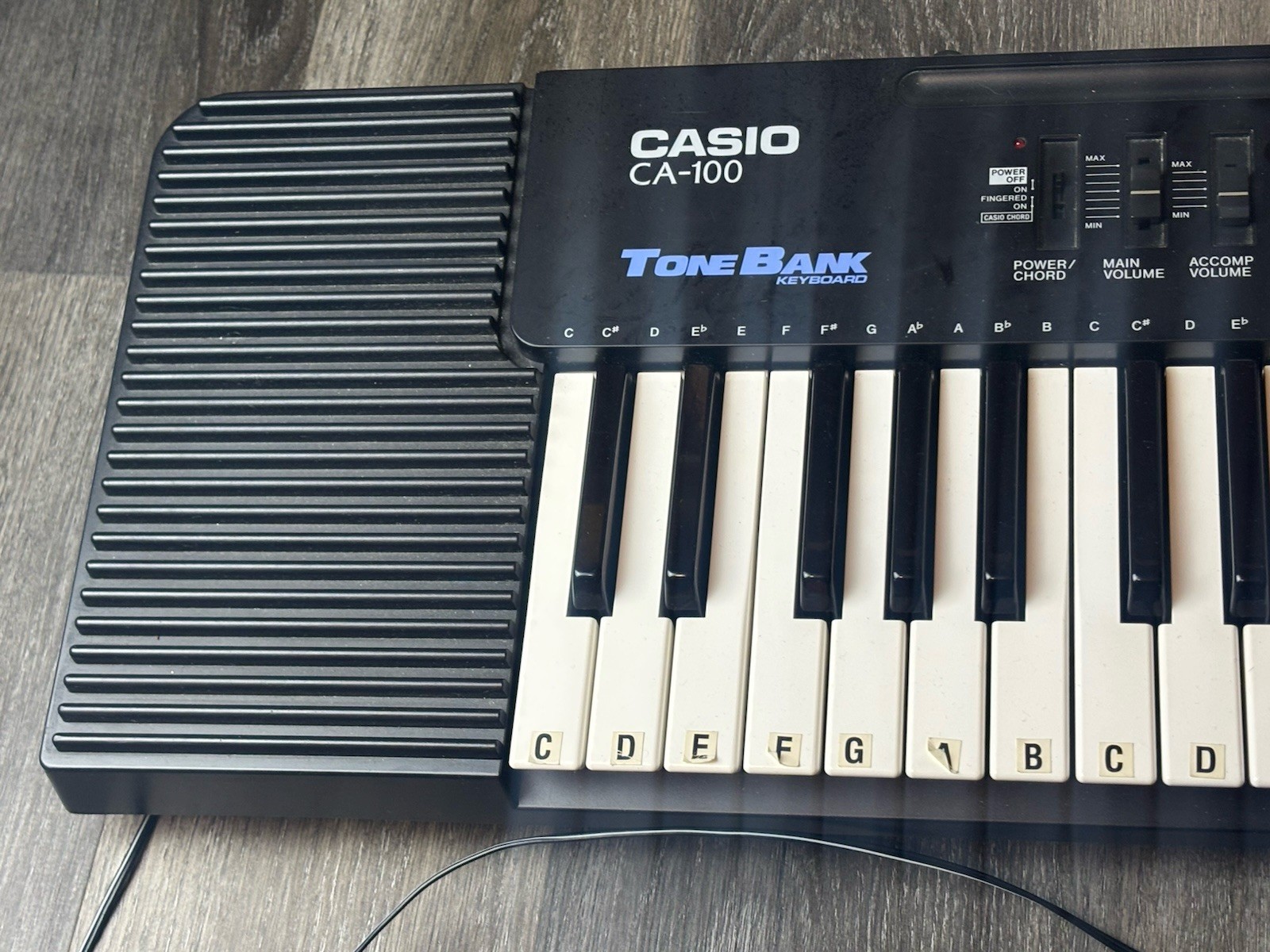 Casio Tone Bank CA-100 49-Key Electronic Keyboard TESTED