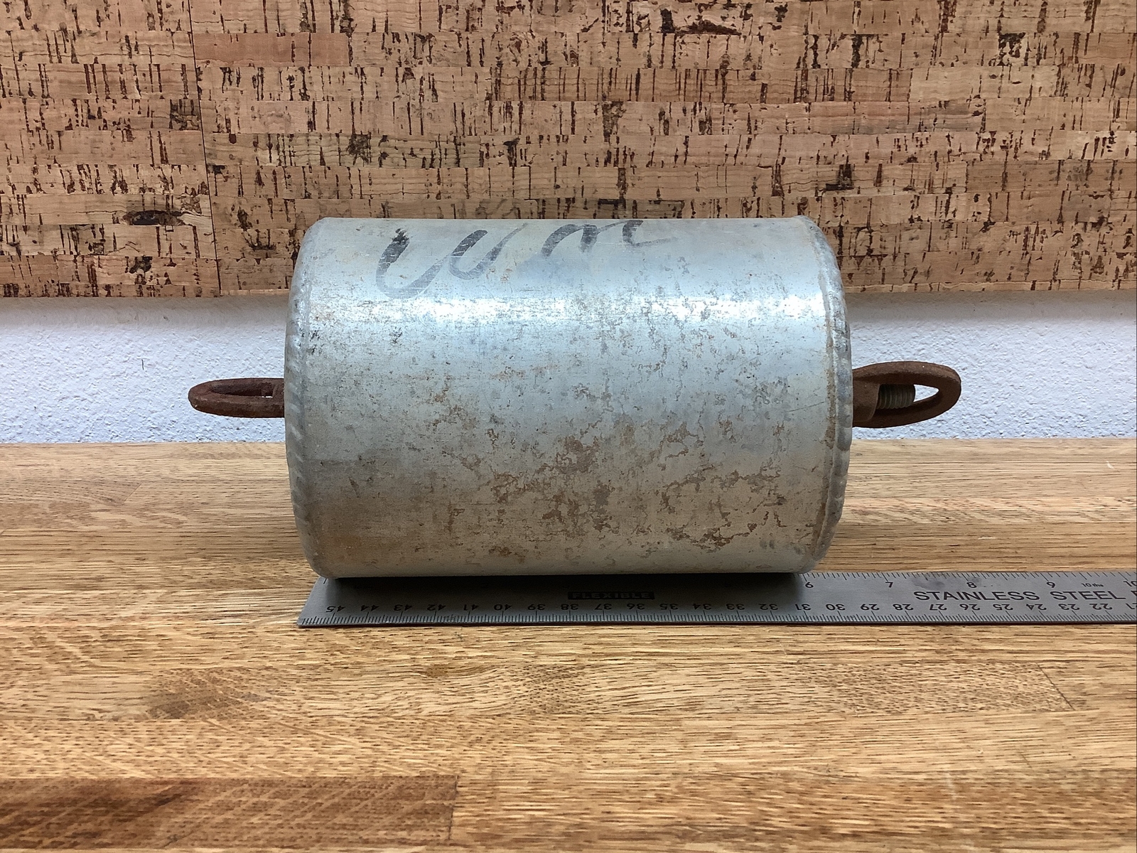 Aluminum Mandrill-  Pipe Gauge- 6” Long - 4.34”  Diameter