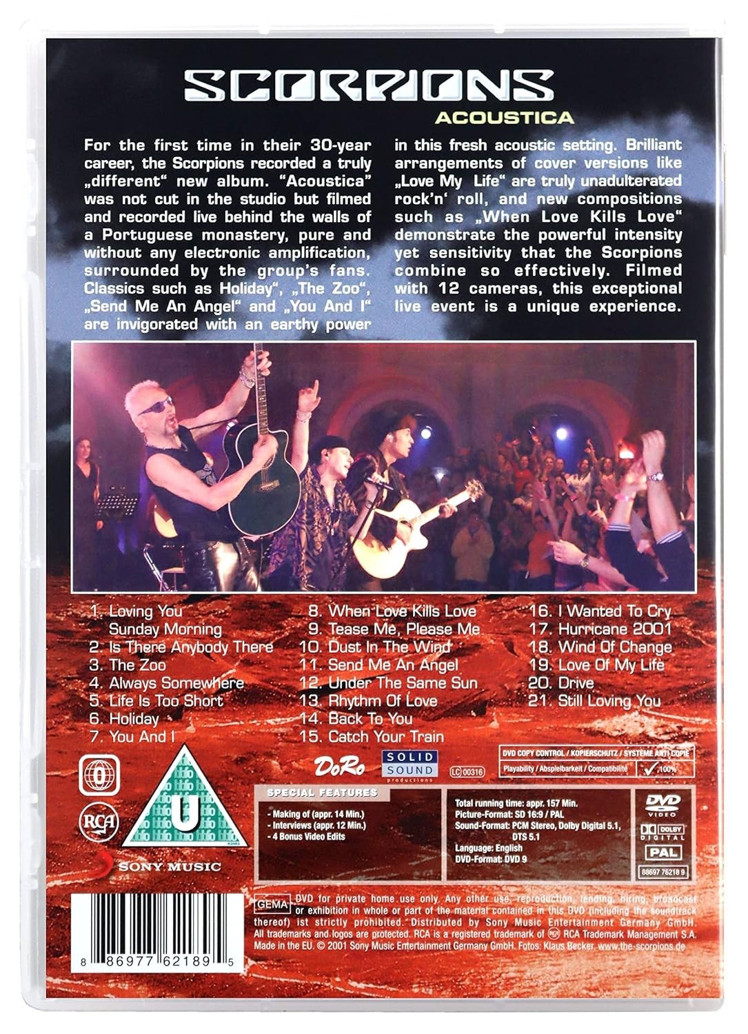 Acoustica (DVD) Scorpions (UK IMPORT)