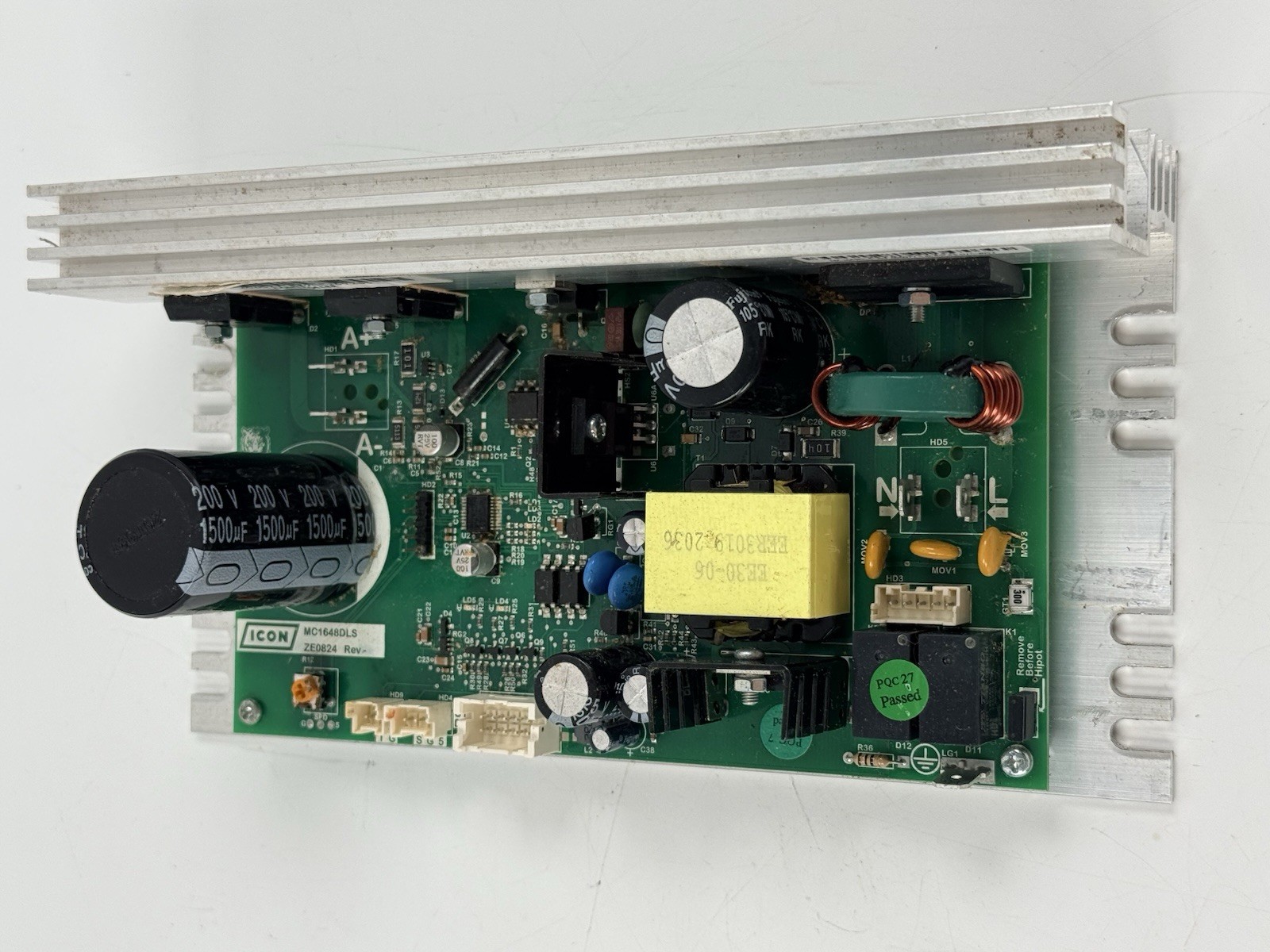 NordicTrack Commercial 1750 Motor Control Board MC1648DLS Lower Controller