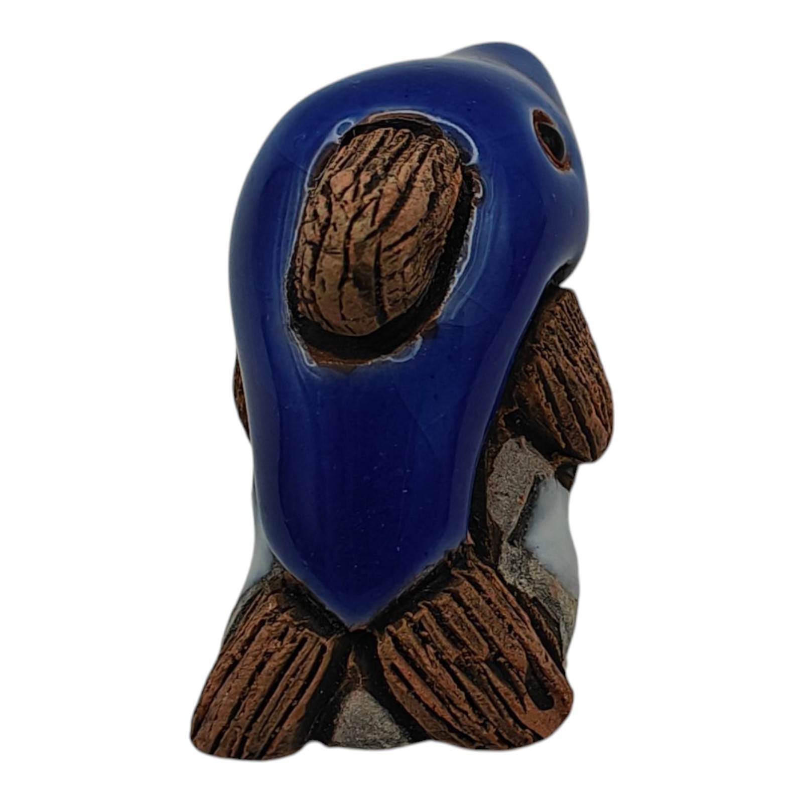 Casals Peru Pottery Art Blue Dolphin Miniature Figurine READ!!!