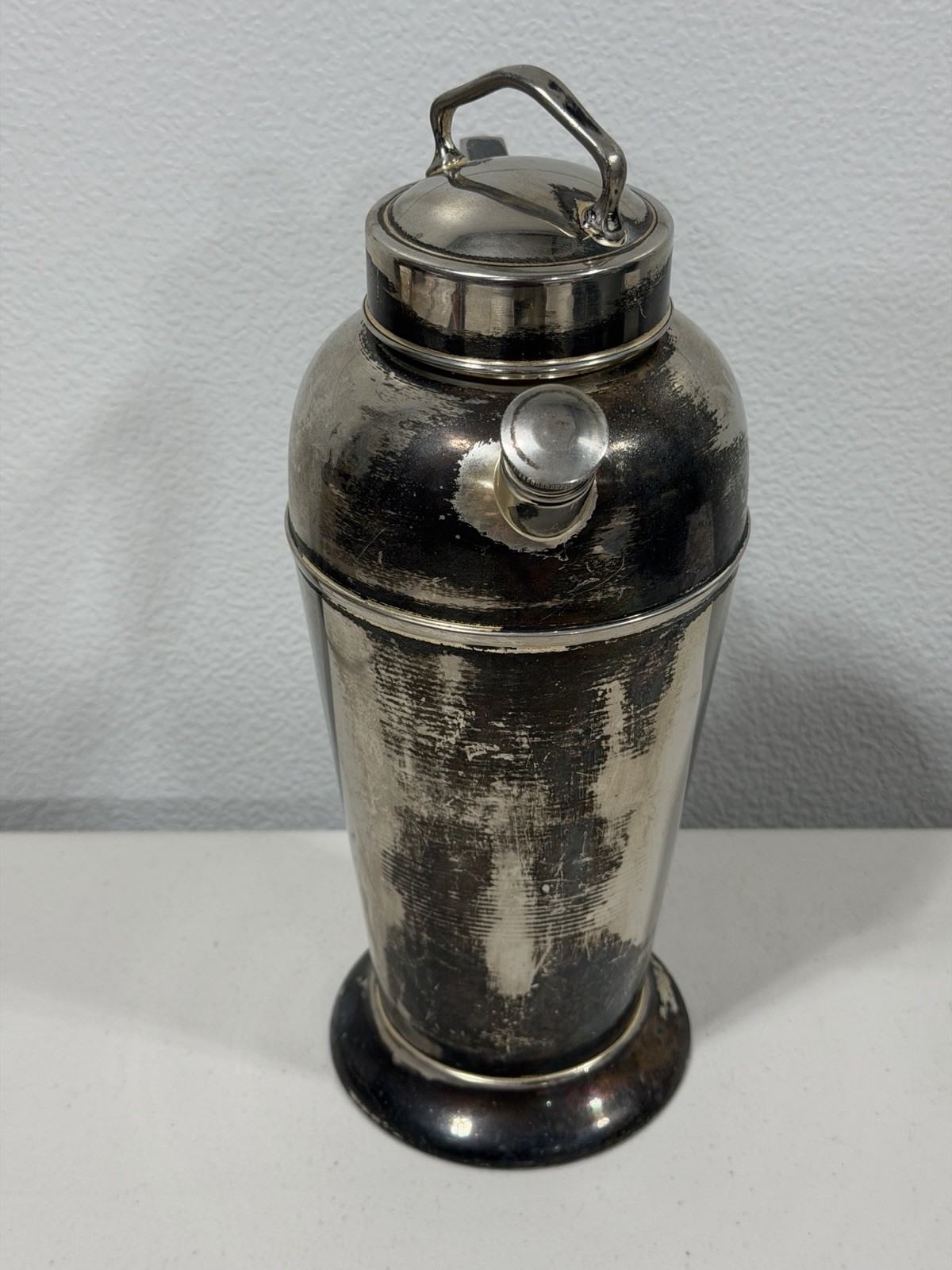 Art Deco EPNS Silver Plate Cocktail Shaker