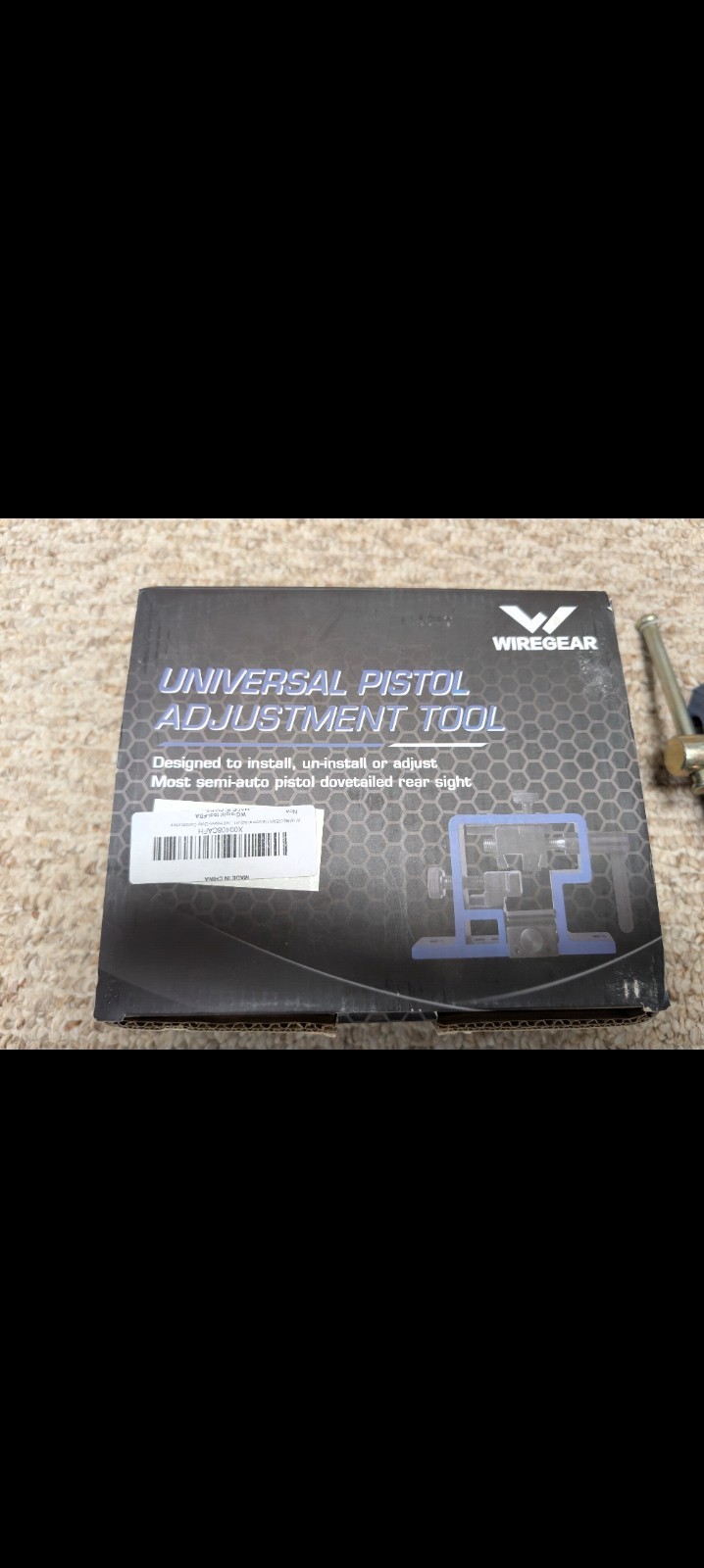 Pistol Sight Pusher and Hobby Vice For Gunsmith