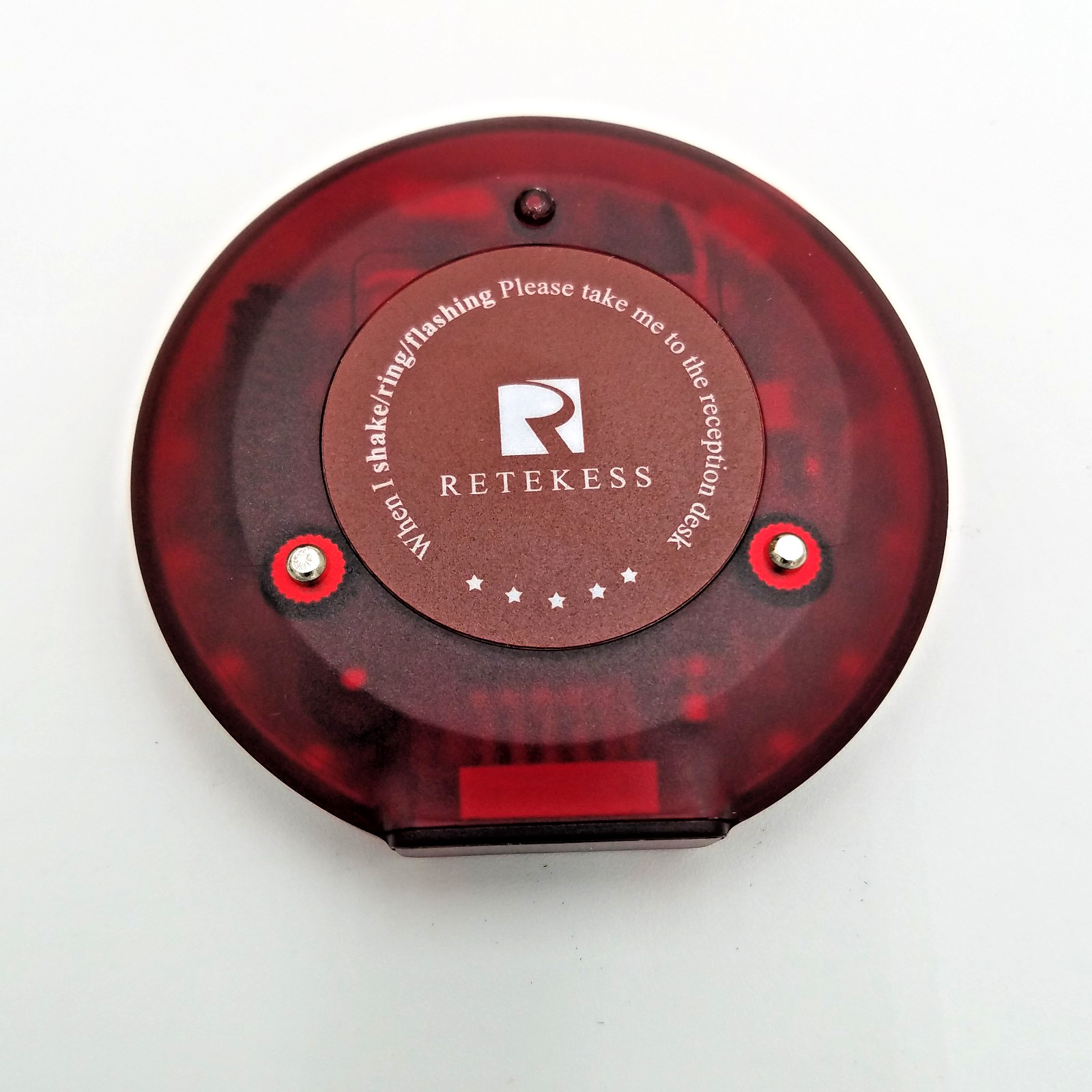 Retekess T119 Restaurant Pager System 10 Coaster Pagers w/ Box Open Box
