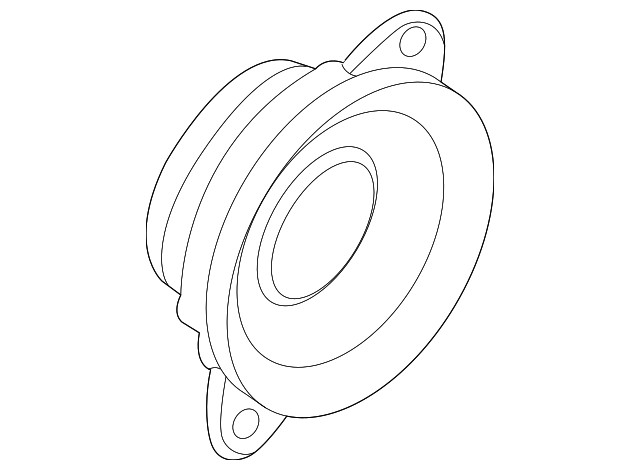 Genuine Nissan Inst Panel Speaker 28153-7JA3A
