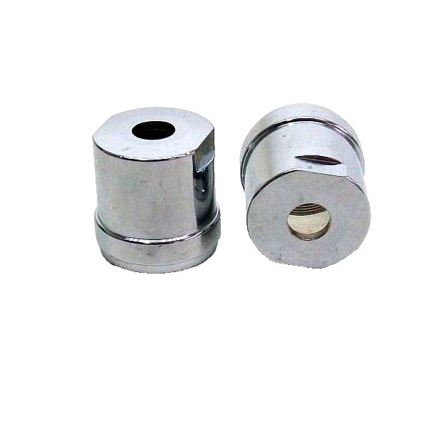 LOT OF 2 BRASS POLISHED CHROME FAUCET CARTRIDGE COVER FREE SHIPPING KB