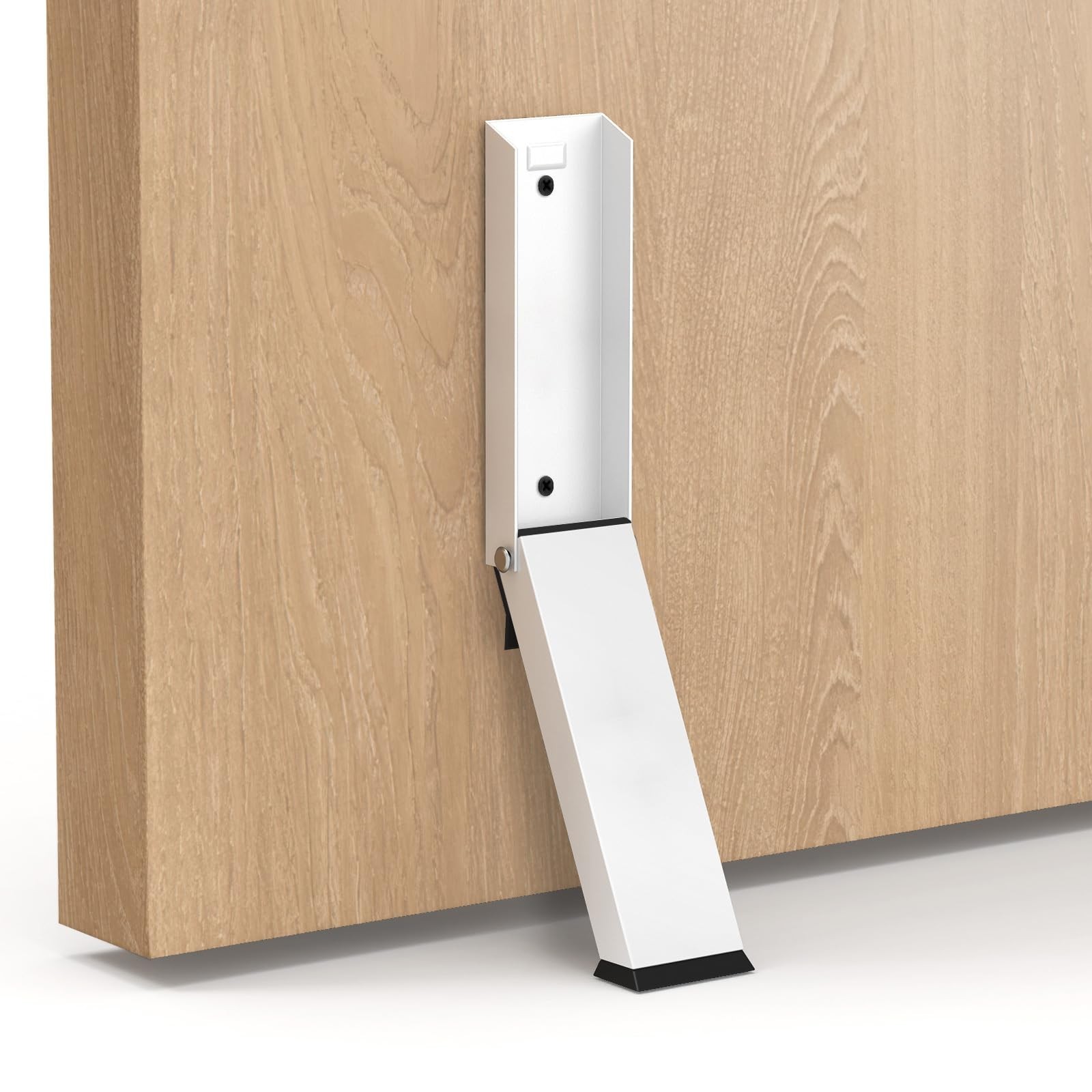 Door Stopper, No Drilling Door Stoppers, Kick Down Door Stop for Bottom of Do...