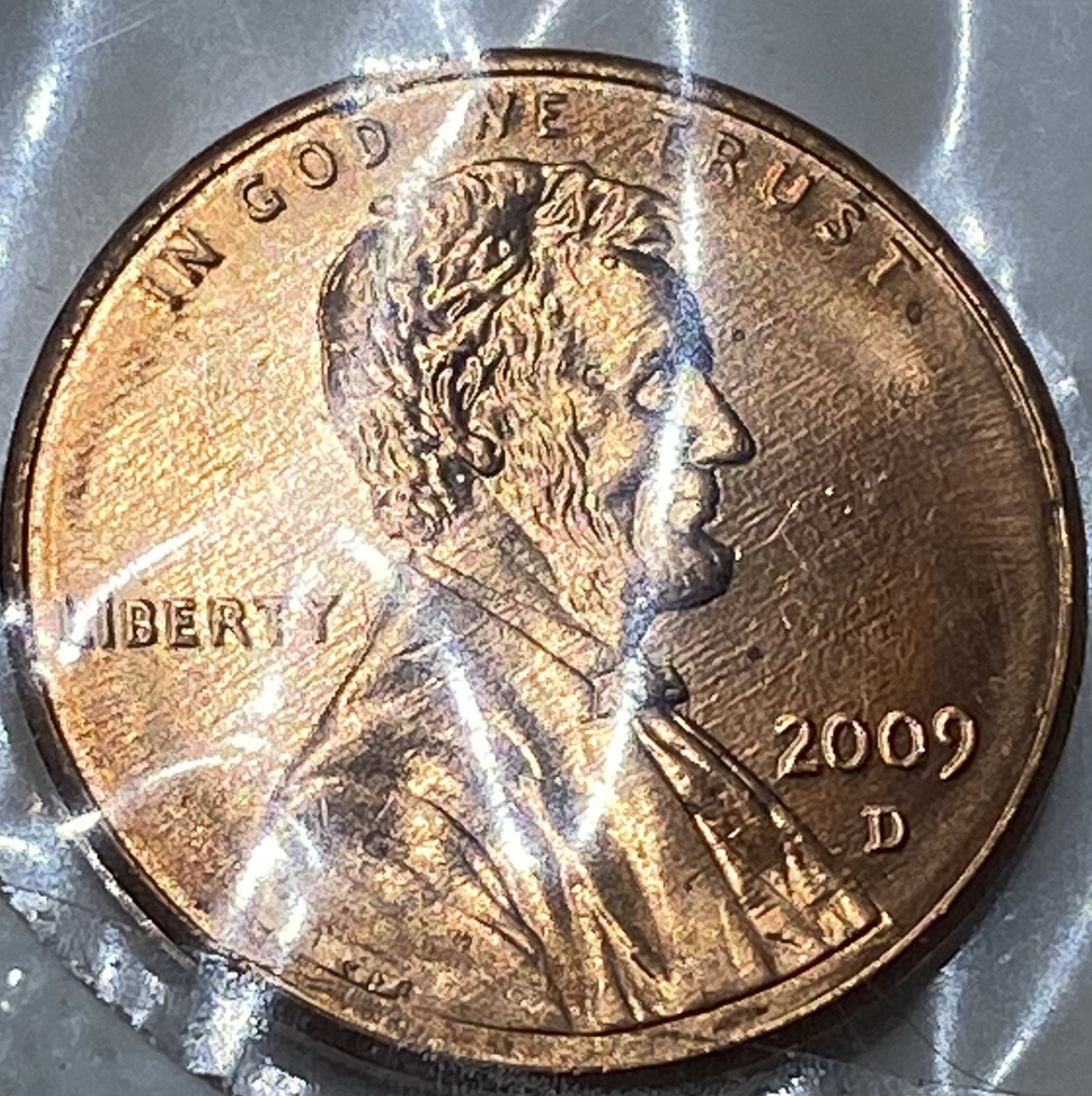 2009 D Lincoln Formative Years Cent Protective Sleeve