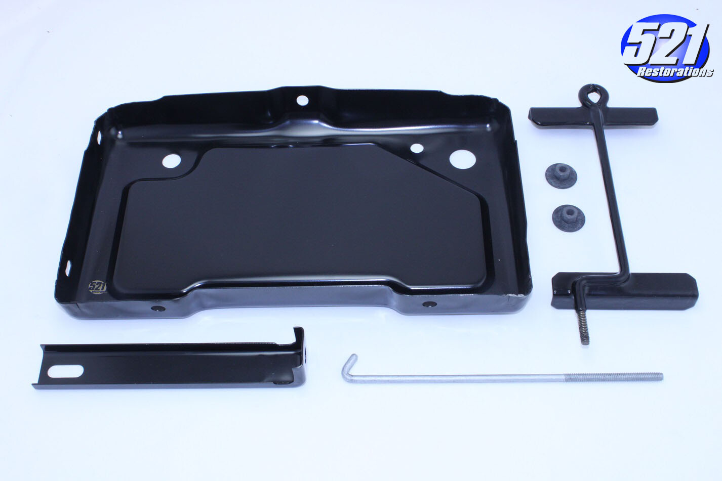 Battery Tray Kit Fit 65-67 68 69 Polara Newport New Yorker Monaco Fury 300 Mopar