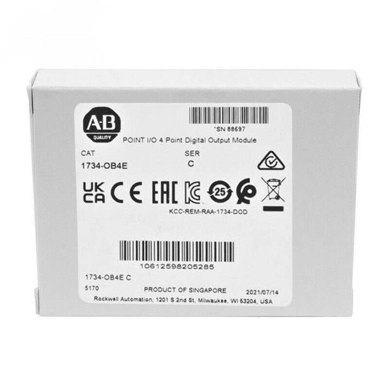 New Allen-Bradley 1734-OB4E 4 point output module AB 1734-OB4E