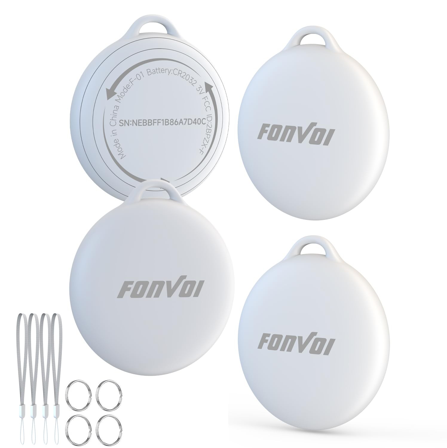 2026 New [Apple MFi Certified] (iOS Only) Air Tags-4 Pack, Bluetooth Tracker ...