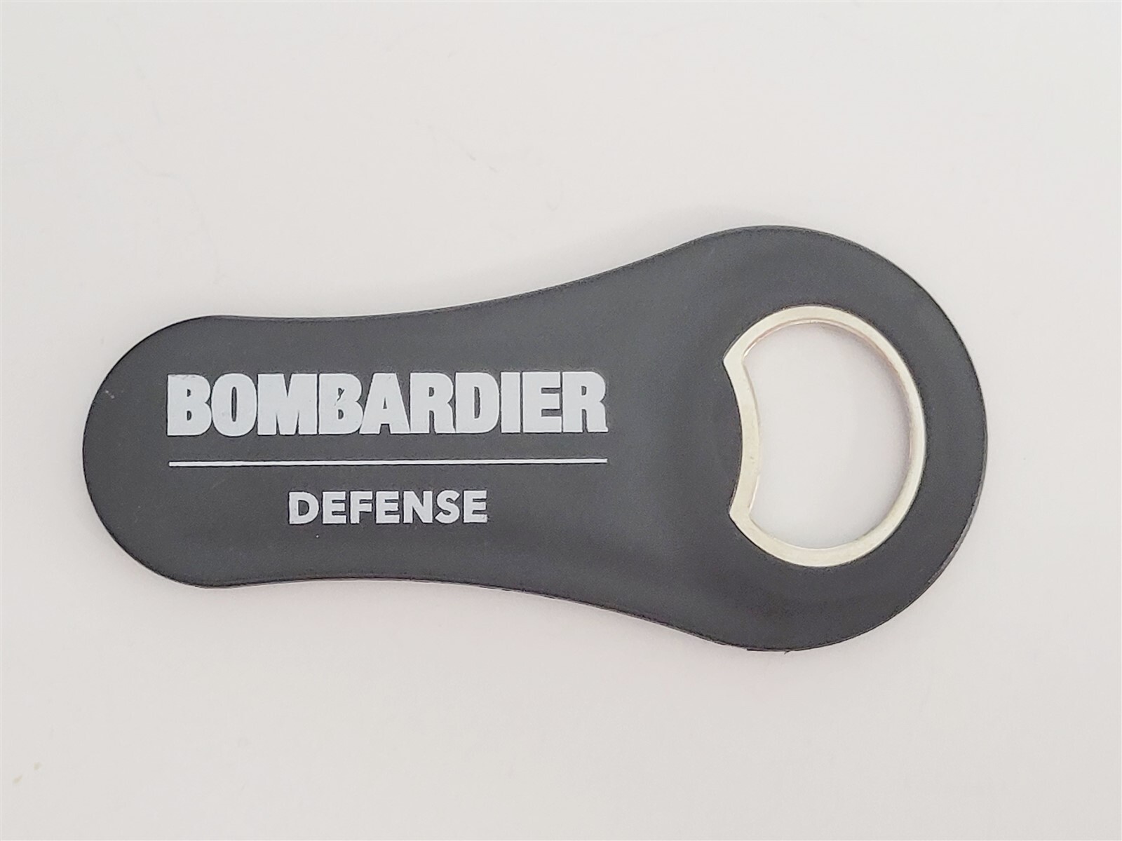 Bombardier Defense Black Bottle Opener