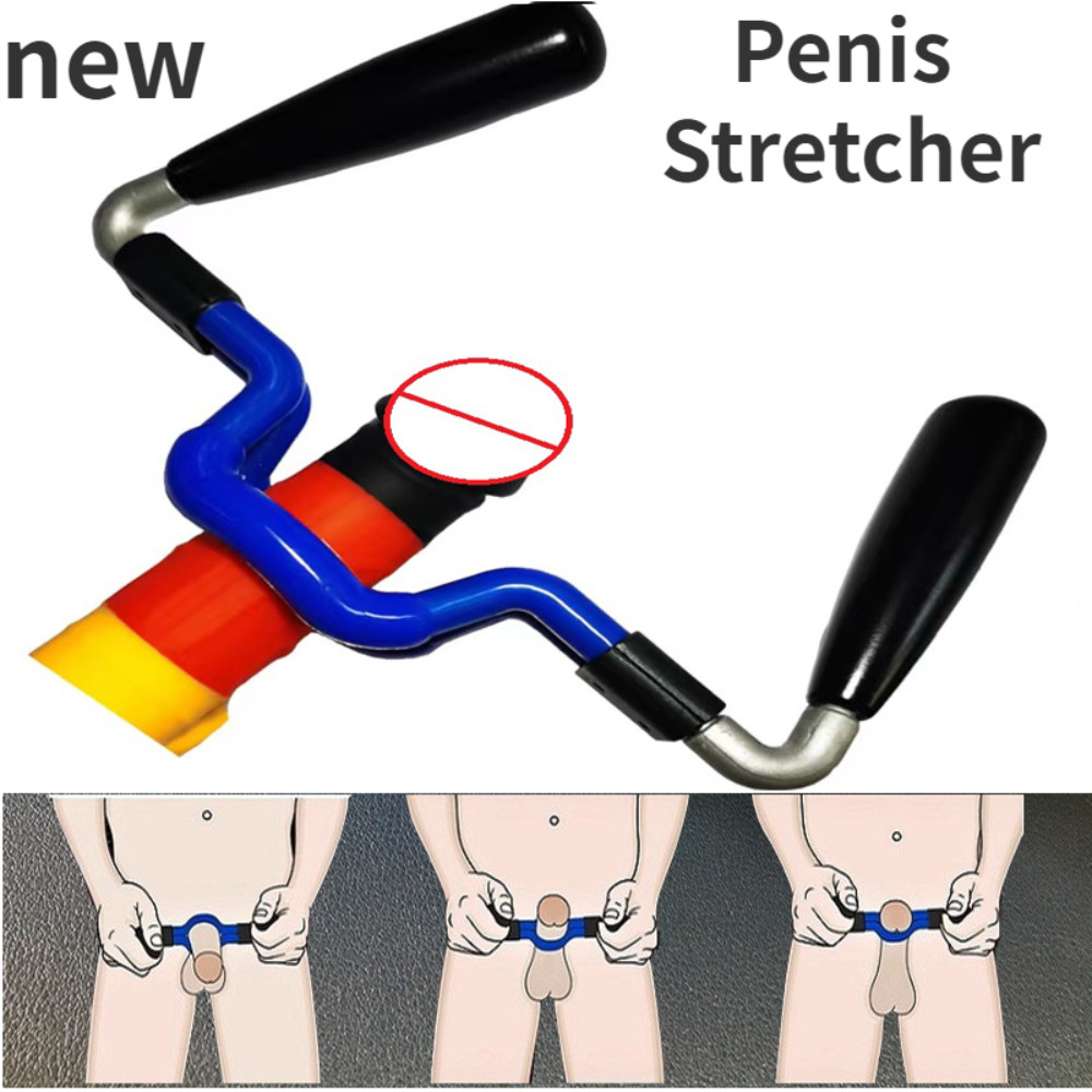Male Penis Stretcher Ring Extender Enlargement System Enlarger Traction Device
