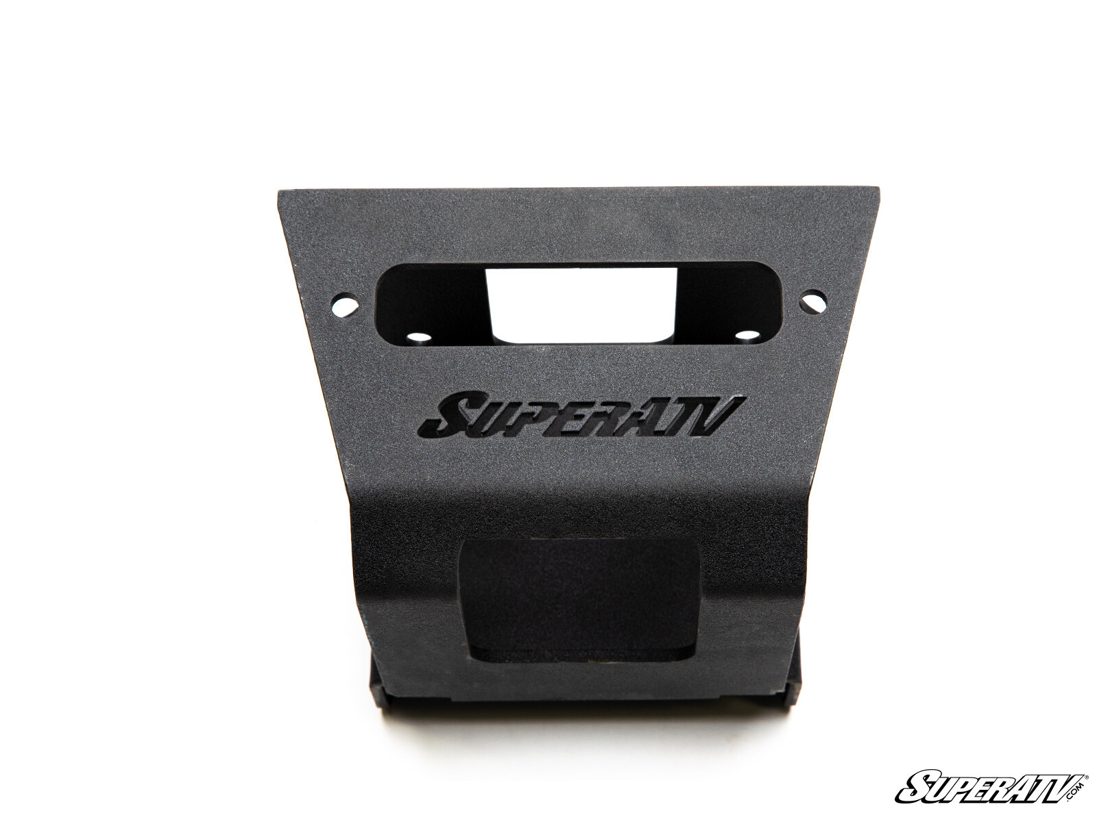 SuperATV Winch Mounting Plate & SuperATV 2500lb Winch for Polaris Sportsman