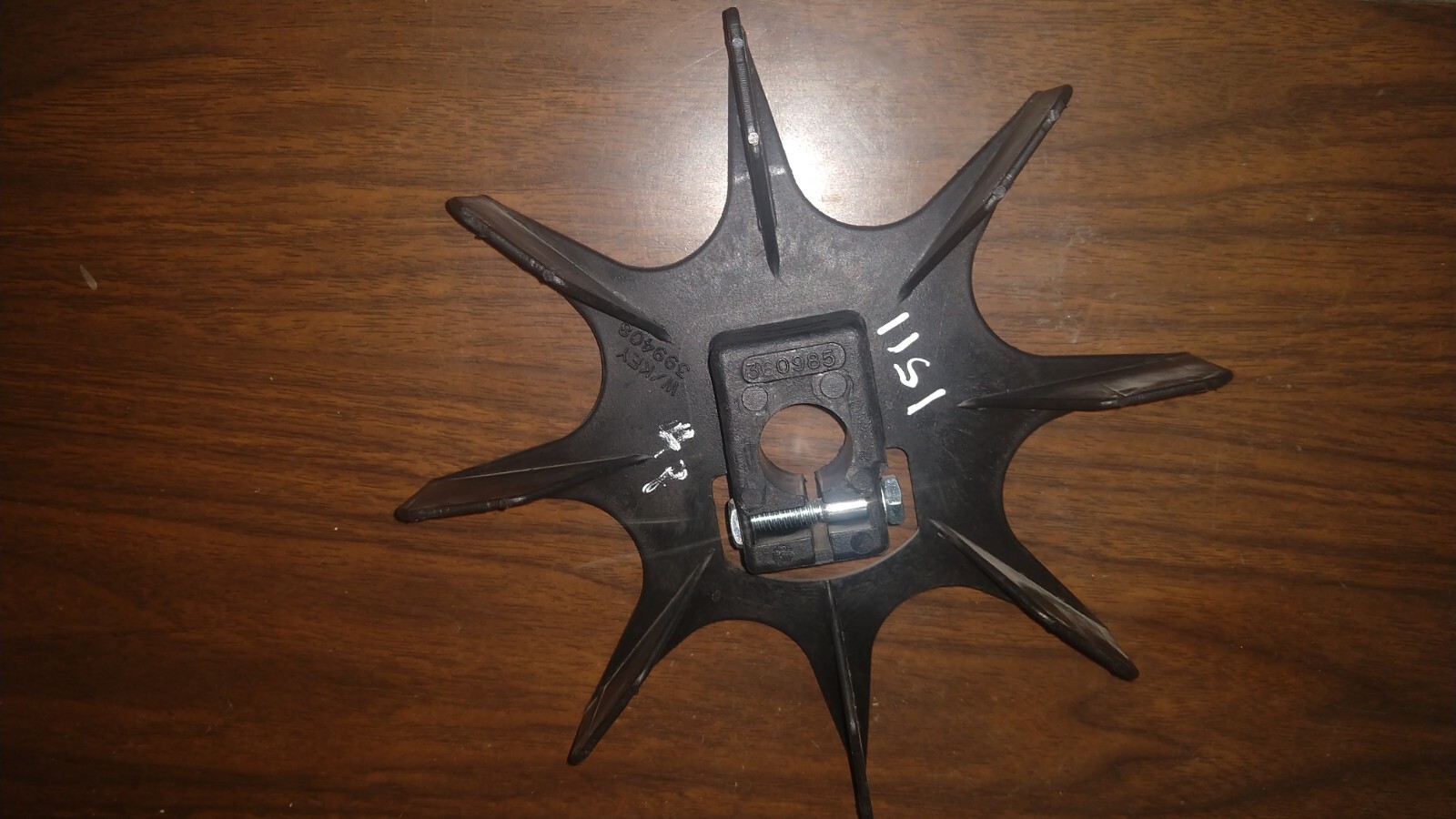 US MOTOR COOLING FAN VENTILATOR 360985 / 399408 W/KEY 8 BLADES 8" OD SHAFT 7/8"