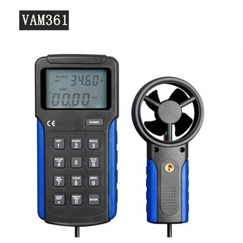 Vam361 Anemometer Split Handheld Anemometer Digital Display Anemometer