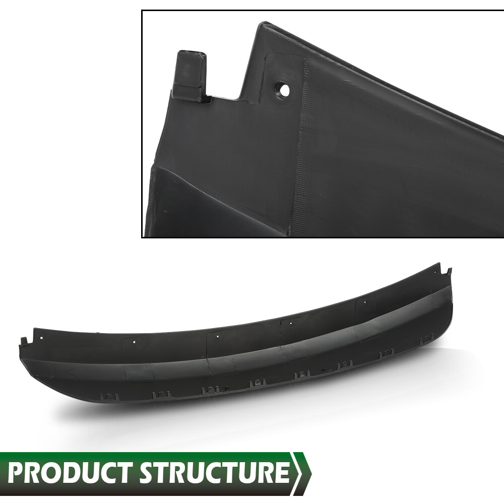 Front Bumper Face Bar Trim Molding Step Pad Fit For 2015-2022 Dodge Charger