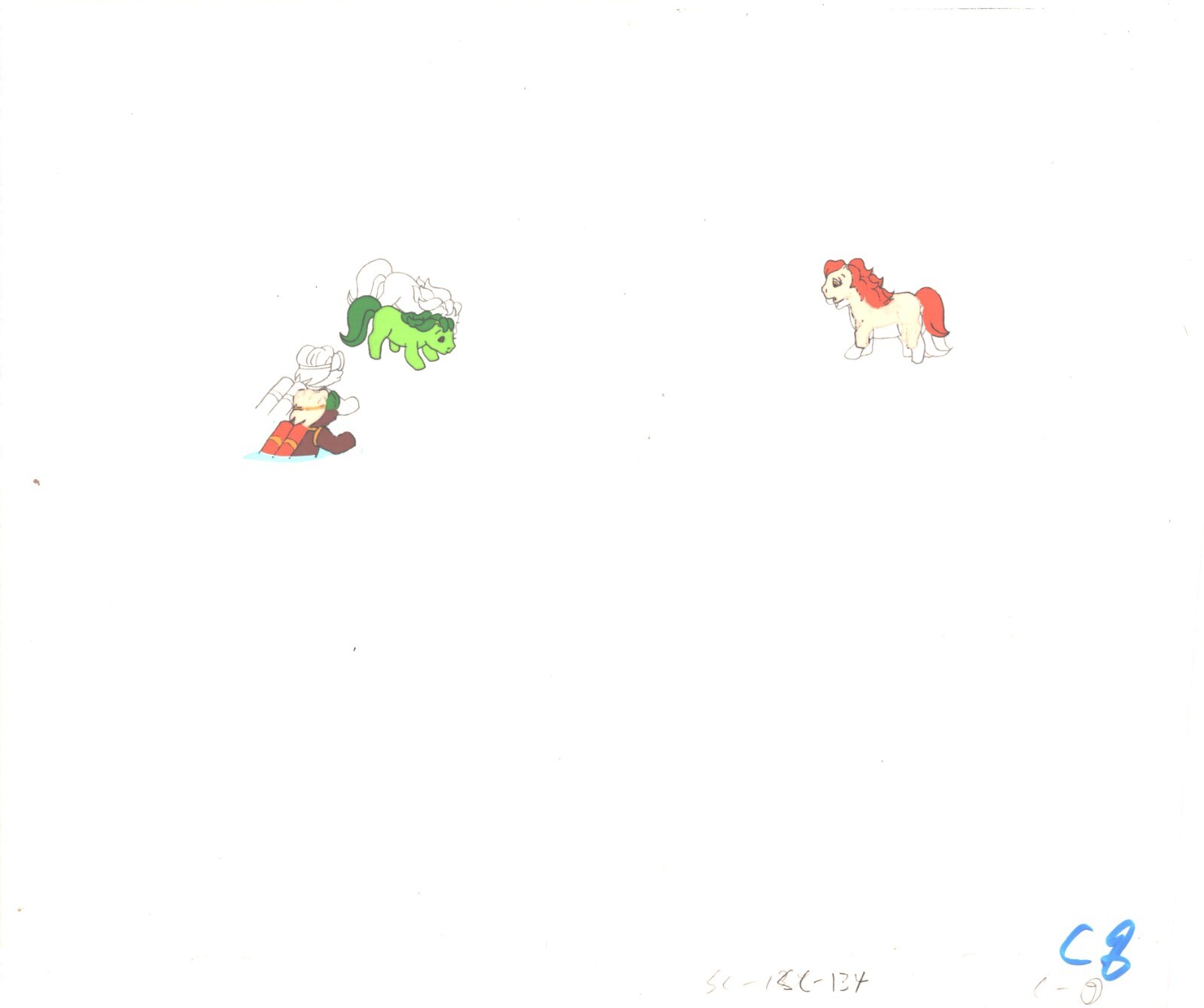 My Little Pony Original Production Animation Cel Hasbro Sunbow 1980s 90s G-C8