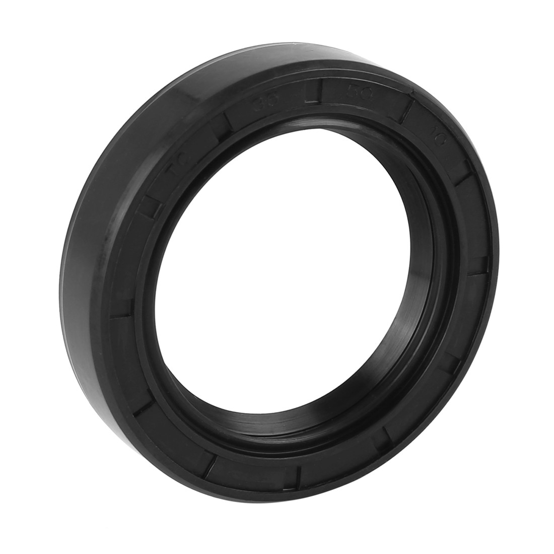 35mm x 50mm x 10mm Black Rubber Cover Double Lip TC Oil Shaft Seal