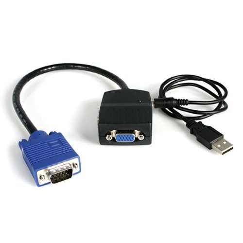 StarTech 2 Port VGA Video Splitter - USB Powered (ST122LE)