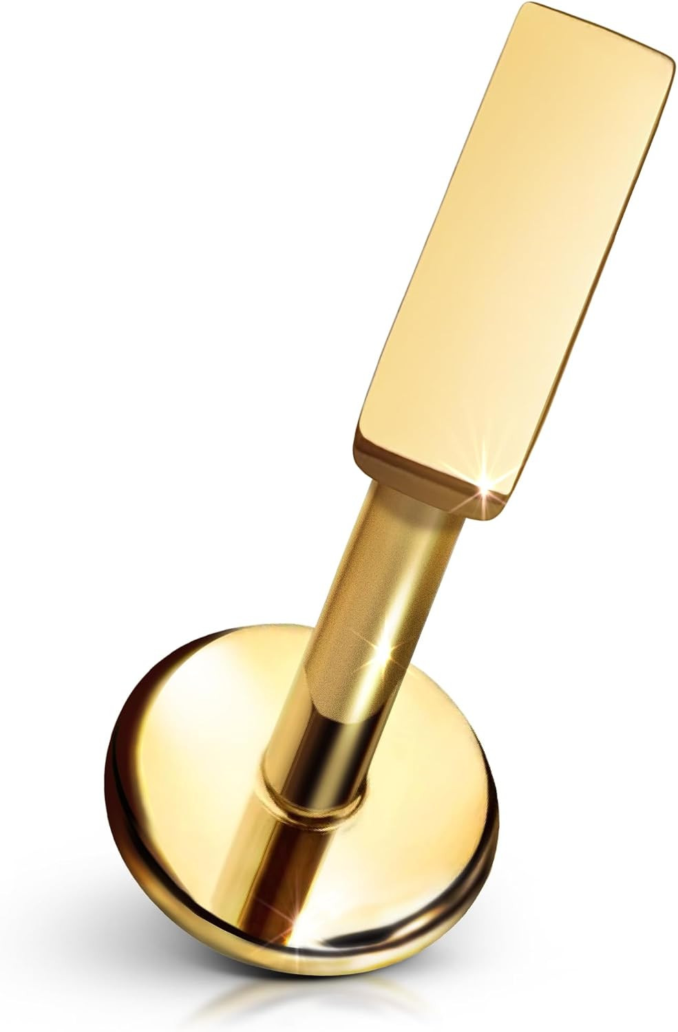 Bar Flat Back Stud – ASTM-F136 Implant Grade Titanium - Push Pin Design for Sens
