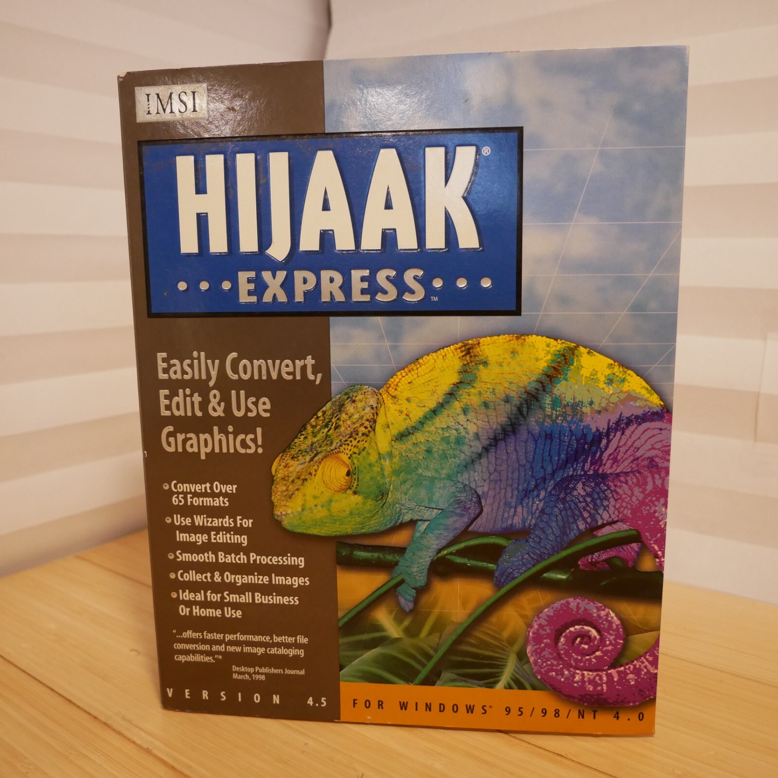 Quarterdeck Hijaak Express Graphics Conversion - Windows 95, 98, NT 4.0 CD-ROM